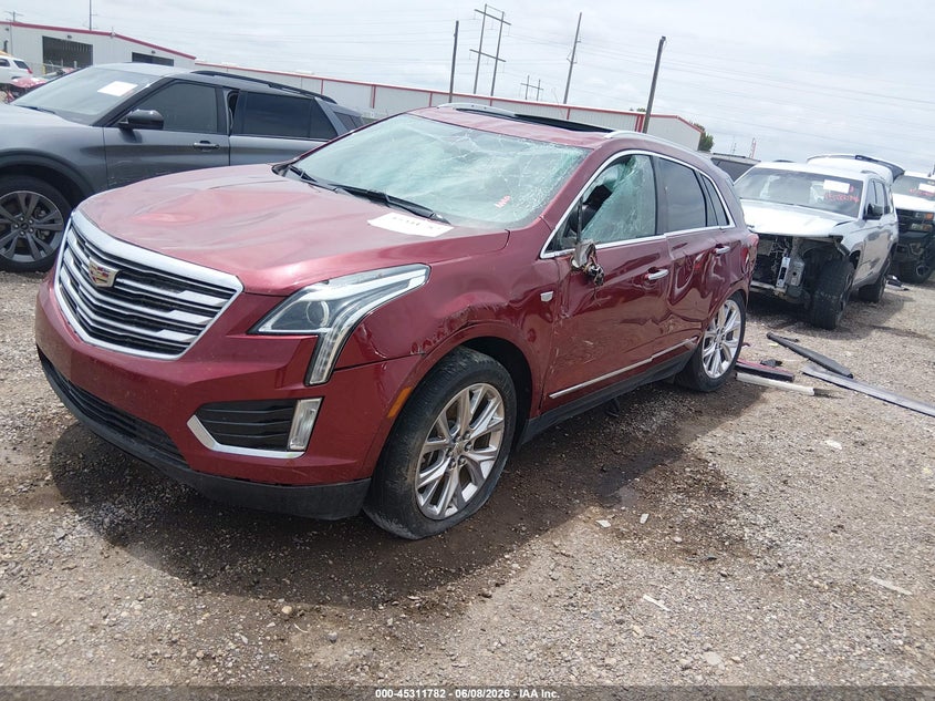 Vin: 1gyknbrs3hz208515, lot: 45809708, cadillac xt5 luxury 20172