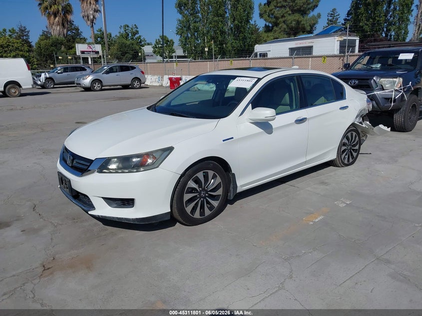 2014 Honda Accord Hybrid Ex-L 1HGCR6F5XEA005301 photo 1