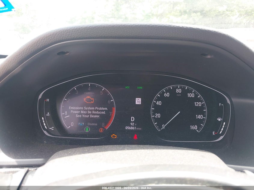 2020 HONDA ACCORD SPORT — Photo 7