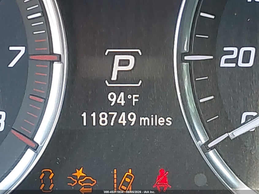 2016 Acura Tlx V6 Tech VIN: 19UUB2F59GA003947 Lot: 45311834