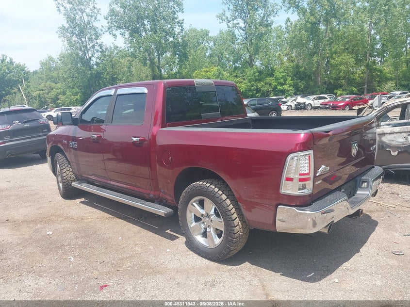 Vin: 3c6rr7lt1hg524039, lot: 45809769, ram 1500 big horn  4x4 5'7 box 20173
