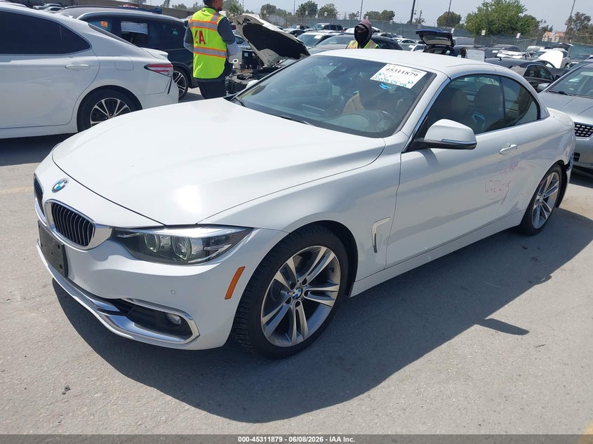 Vin: wba4z1c50jee43807, lot: 45809805, bmw 430i 20182