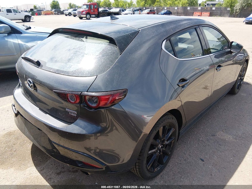 Vin: jm1bpbjy6m1339849, lot: 45809813, mazda mazda3 2.5 turbo 20214