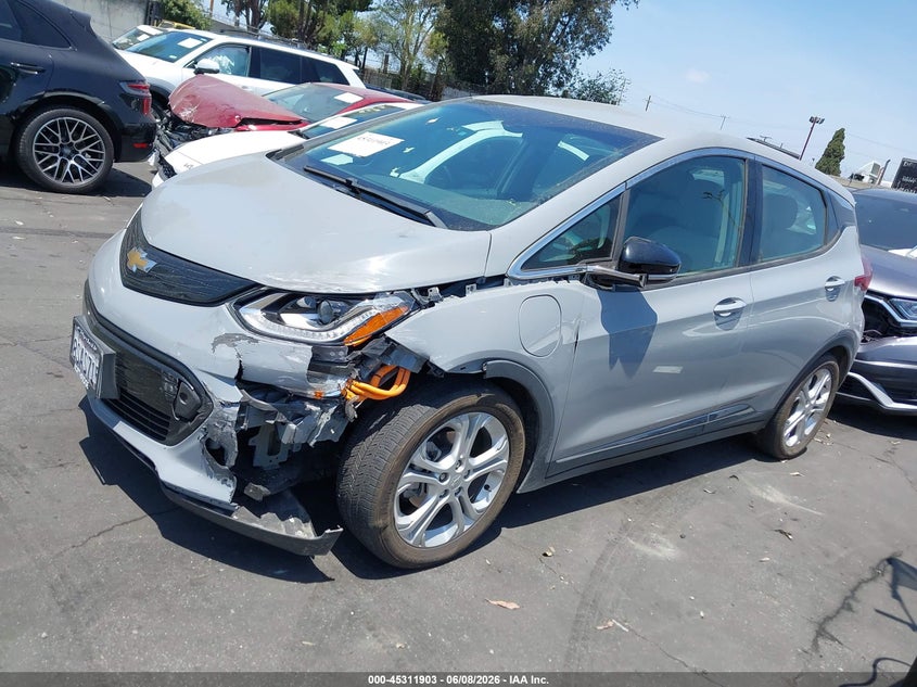 Vin: 1g1fy6s09l4133221, lot: 45809829, chevrolet bolt ev fwd lt 20202