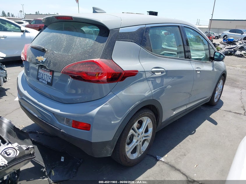 Vin: 1g1fy6s09l4133221, lot: 45809829, chevrolet bolt ev fwd lt 20204