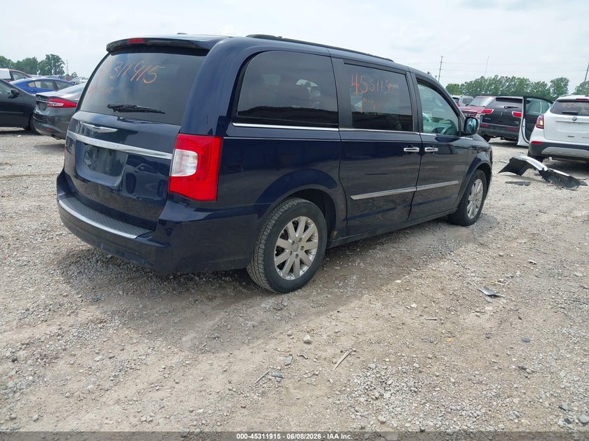 Vin: 2c4rc1cg7cr221098, lot: 45809841, chrysler town & country touring-l 20124
