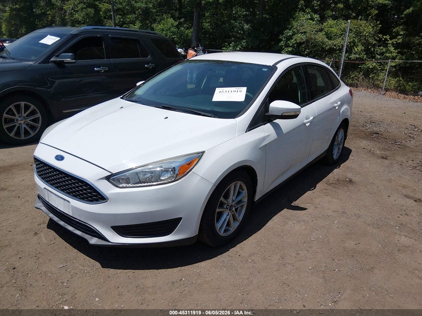 Vin: 1fadp3f25hl336153, lot: 45809845, ford focus se 20172