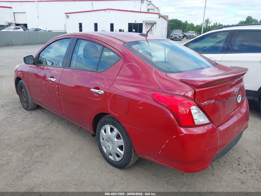 Vin: 3n1cn7apxfl925063, lot: 45809846, nissan versa 1.6 sv 20153