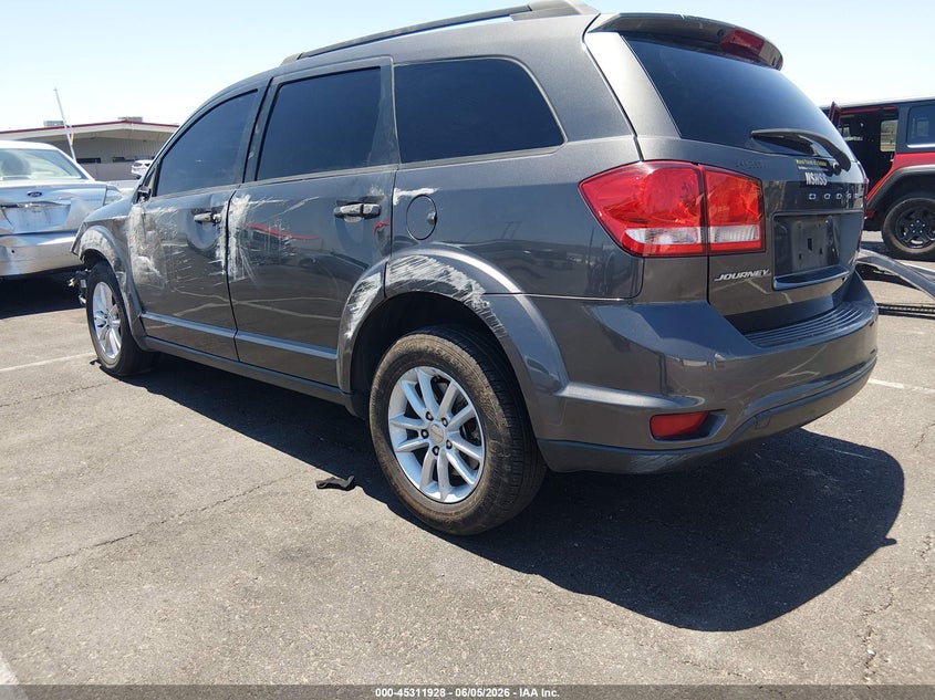 Vin: 3c4pdcbb2ft542280, lot: 45809854, dodge journey sxt 20153