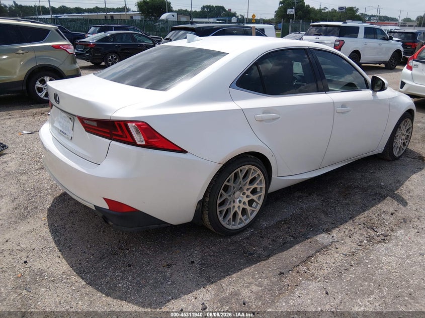 Vin: jthce1d29e5000457, lot: 45809866, lexus is 350 20144