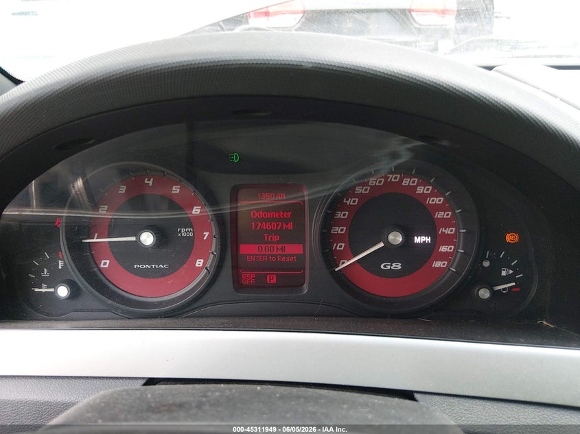 2009 Pontiac G8 Gt VIN: 6G2EC57Y59L300819 Lot: 45311949