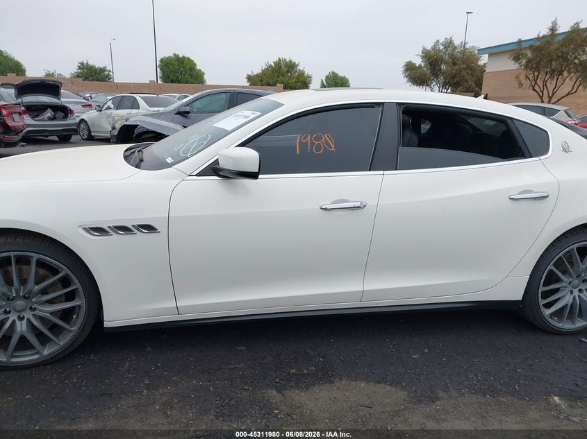 2014 Maserati Quattroporte Gts VIN: ZAM56PPAXE1074972 Lot: 45311980
