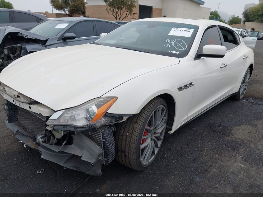 MASERATI QUATTROPORTE 2014 VIN ZAM56PPAXE1074972