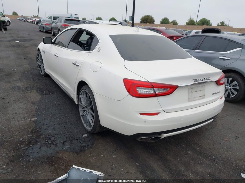 MASERATI QUATTROPORTE 2014 VIN ZAM56PPAXE1074972