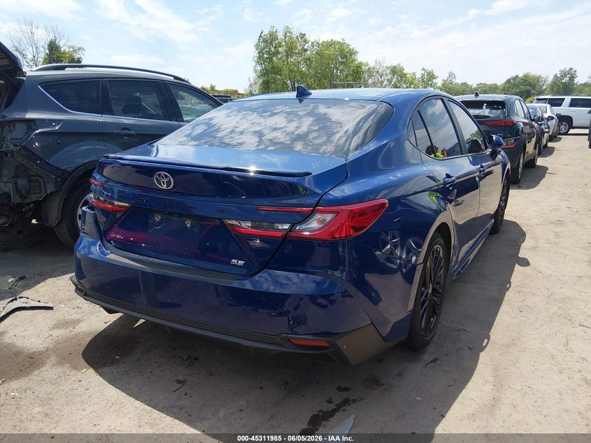 2025 TOYOTA CAMRY 2.5L I-4 DI, DOHC, V(VIN: 4T1DAACK2SU023000