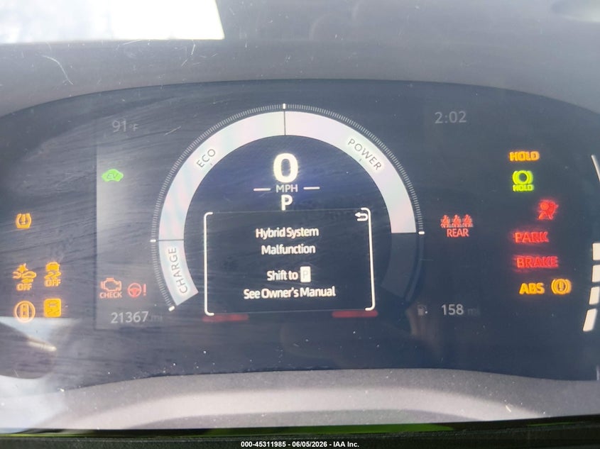 2025 TOYOTA CAMRY 2.5L I-4 DI, DOHC, V(VIN: 4T1DAACK2SU023000