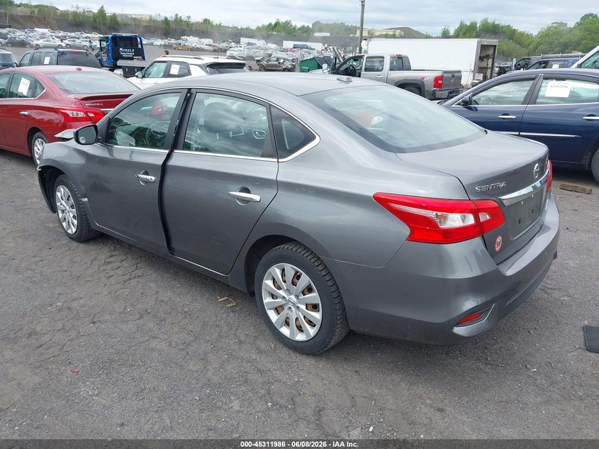 2016 NISSAN SENTRA auction photo 3