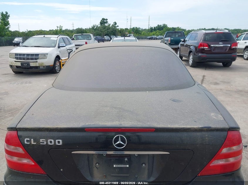 2002 Mercedes-Benz Cl 500 VIN: WDBPJ75J12A028133 Lot: 45311989