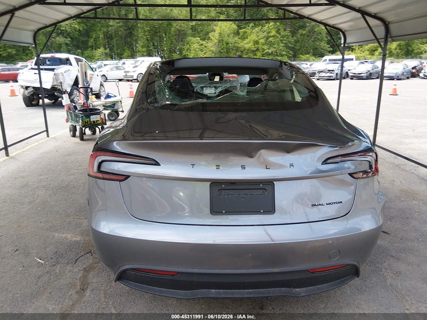2026 Tesla Model 3 Premium All-Wheel Drive VIN: 5YJ3E1EB2TF176648 Lot: 45311991