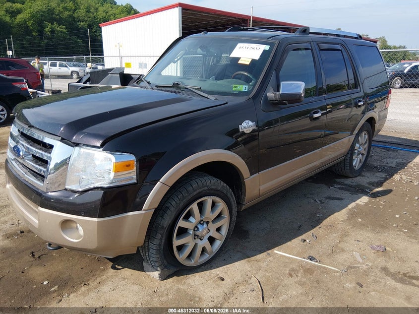 Vin: 1fmju1j58eef01300, lot: 45809958, ford expedition king ranch 20142