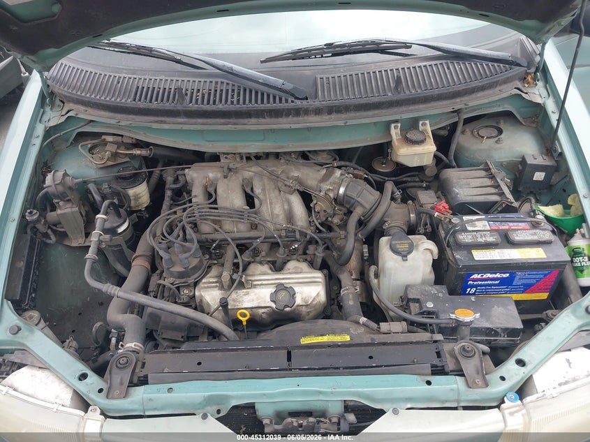 1997 Nissan Quest Gxe/Xe VIN: 4N2DN1119VD833423 Lot: 45312039