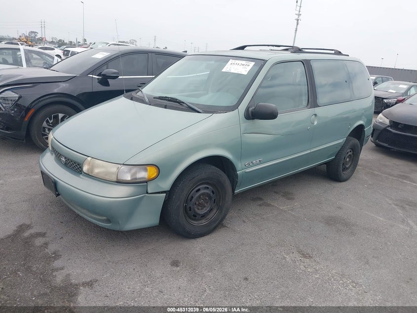 1997 NISSAN QUEST VAN 3.0L V-6 DOHC, 151HP