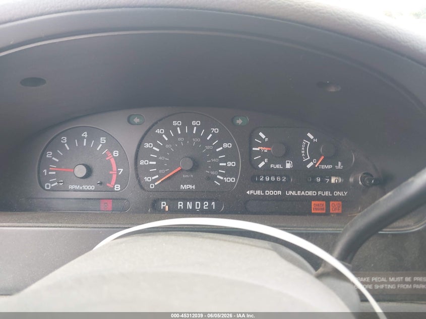 1997 Nissan Quest Gxe/Xe VIN: 4N2DN1119VD833423 Lot: 45312039