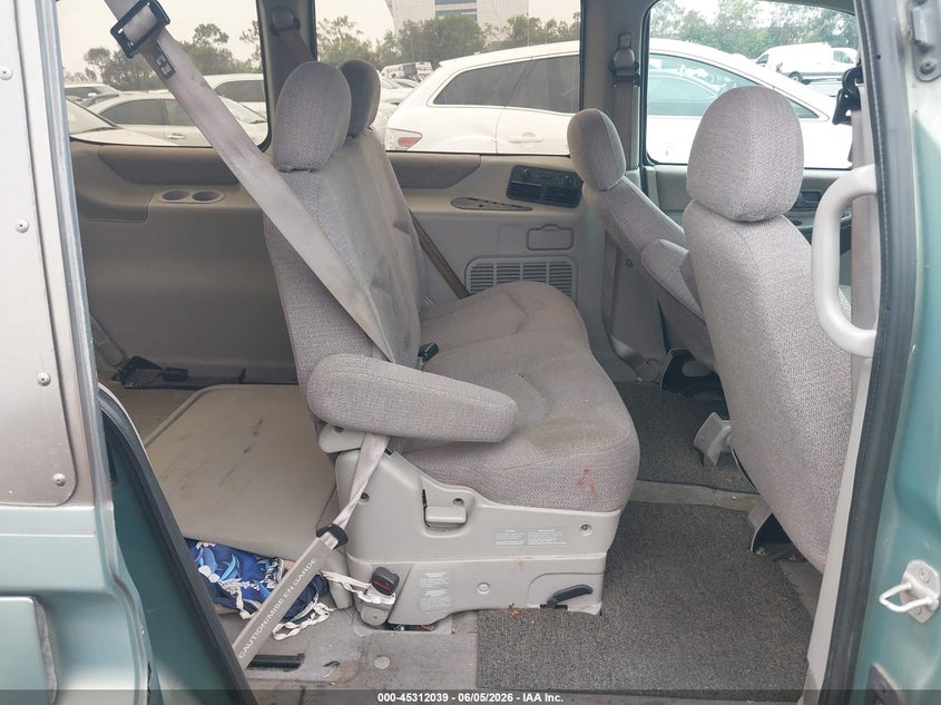 1997 Nissan Quest Gxe/Xe VIN: 4N2DN1119VD833423 Lot: 45312039
