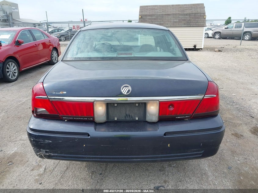 1999 Mercury Grand Marquis Ls VIN: 2MEFM75W7XX659739 Lot: 45312100