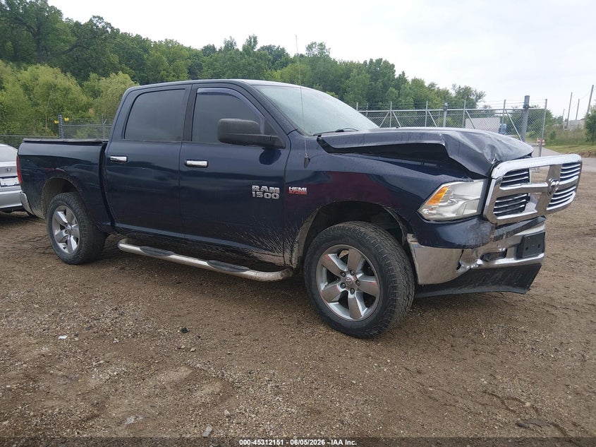 Vin: 1c6rr7lt8ds572155, lot: 45810079, ram 1500 big horn 2013 img_1