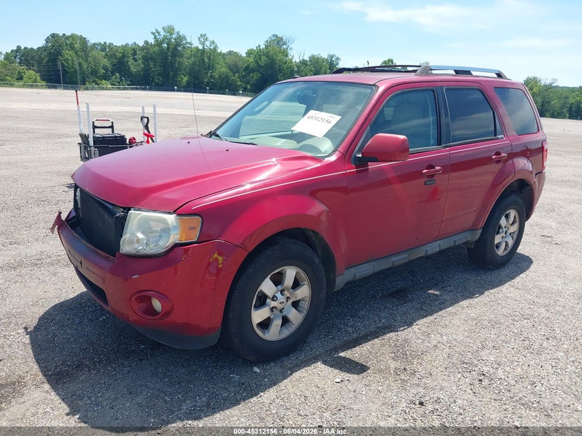 Vin: 1fmcu0eg3bkc18900, lot: 45810082, ford escape limited 20112