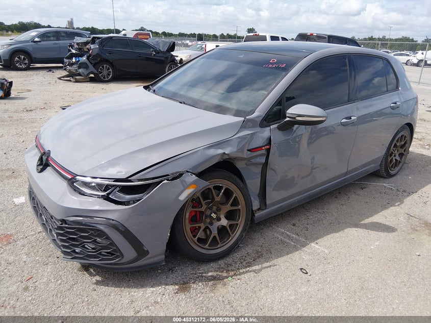 Vin: wvwra7cd0rw133508, lot: 45810098, volkswagen golf gti 2.0t se 20242