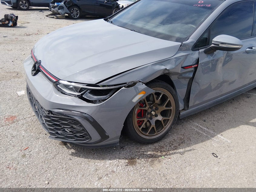 2024 VOLKSWAGEN GOLF GTI 2.0L I-4 DI, DOHC, V(VIN: WVWRA7CD0RW133508