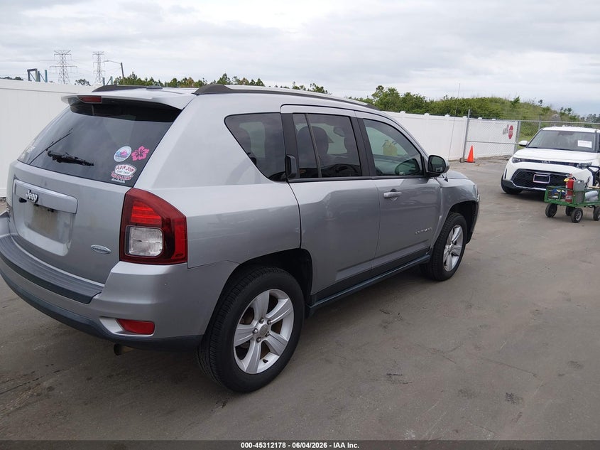 Vin: 1c4njdeb5gd691095, lot: 45810104, jeep compass latitude 20164