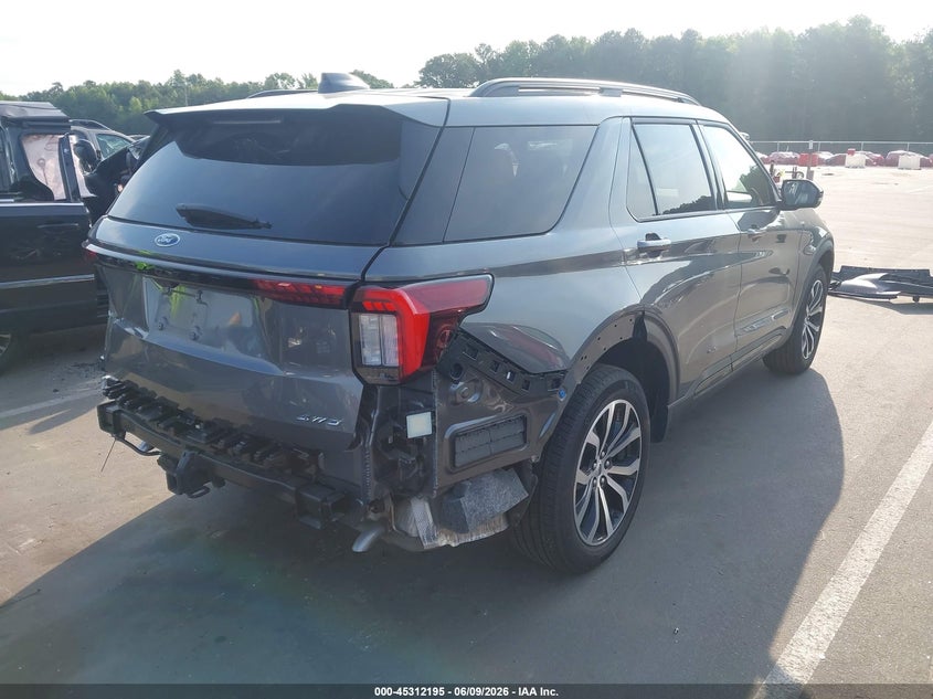 Vin: 1fmuk8kh0sgc98682, lot: 45810121, ford explorer st-line 20254