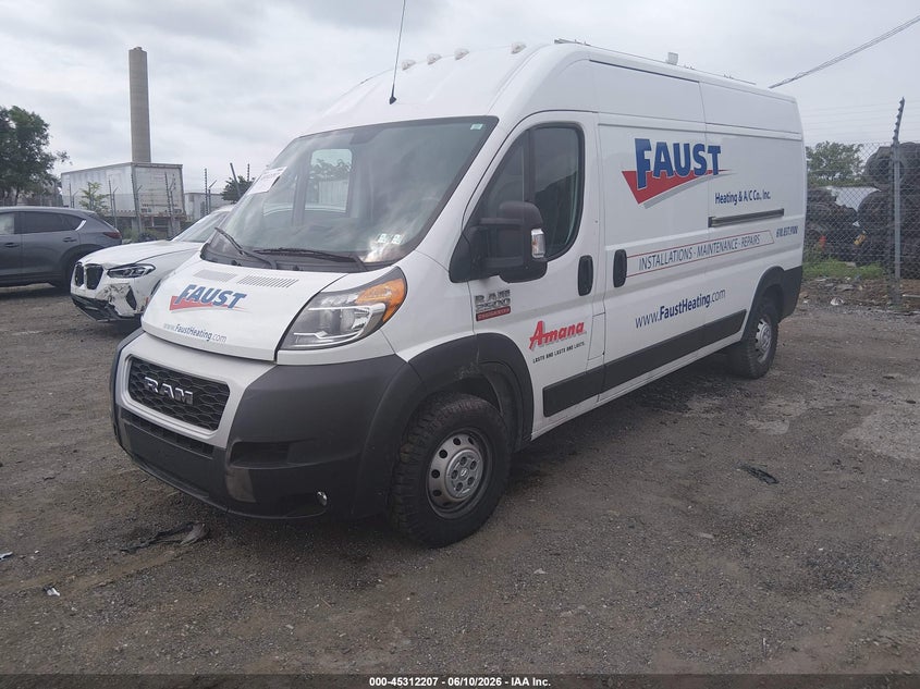 2021 Ram Promaster 2500 High Roof 159 Wb 3C6LRVDG5ME585489 photo 1