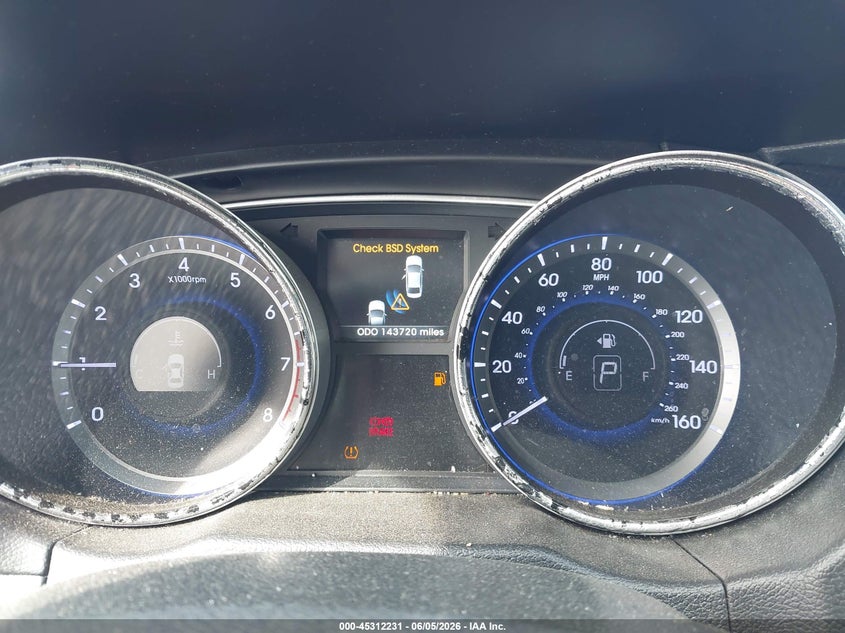 2014 Hyundai Sonata Se VIN: 5NPEC4AC6EH901140 Lot: 45312231