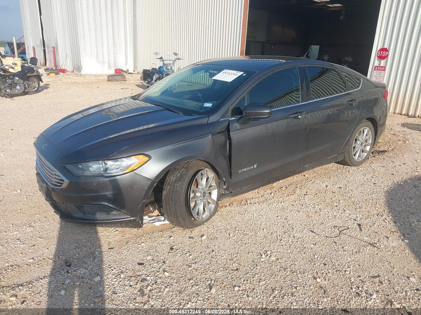 Vin: 3fa6p0lu5hr325684, lot: 45810171, ford fusion hybrid se 20172