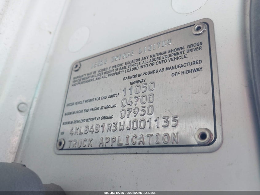1998 ISUZU NPR auction photo 8