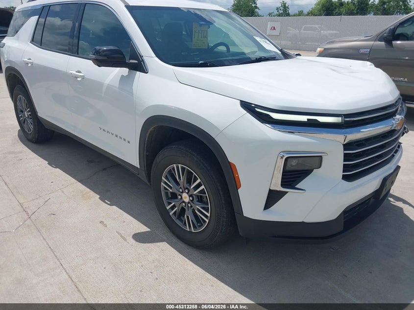 Vin: 1gnergks5rj166242, lot: 45810184, chevrolet traverse fwd lt 2024 img_1