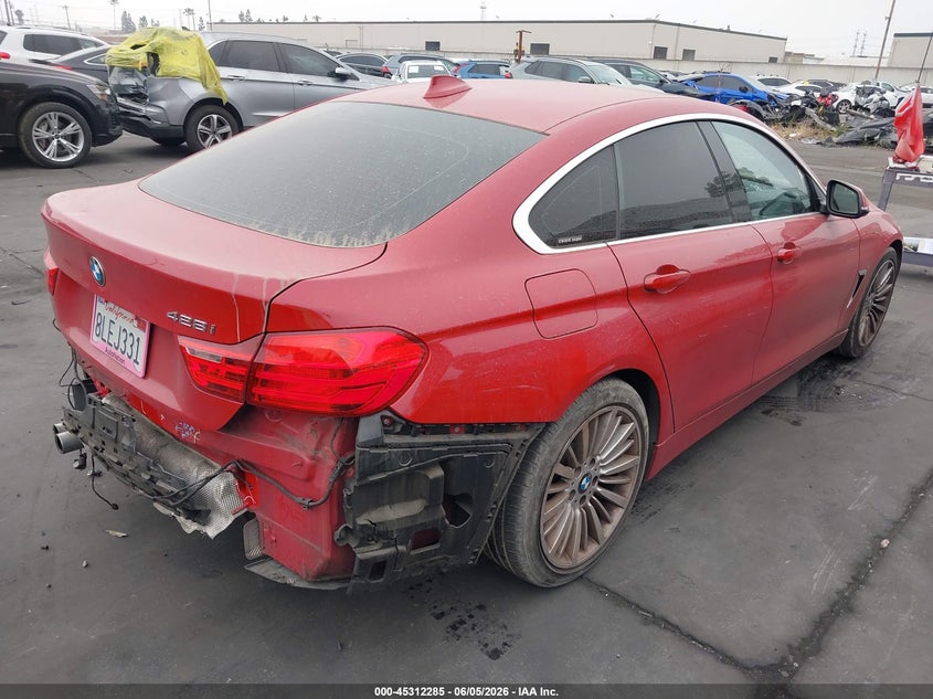 Vin: wba4a9c59ggl88631, lot: 45810209, bmw 428i gran coupe 20164