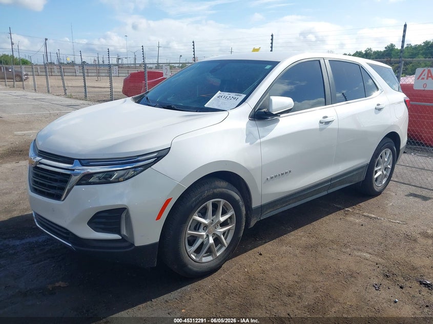 2022 Chevrolet Equinox Fwd Lt 3GNAXKEV9NL254825 photo 1