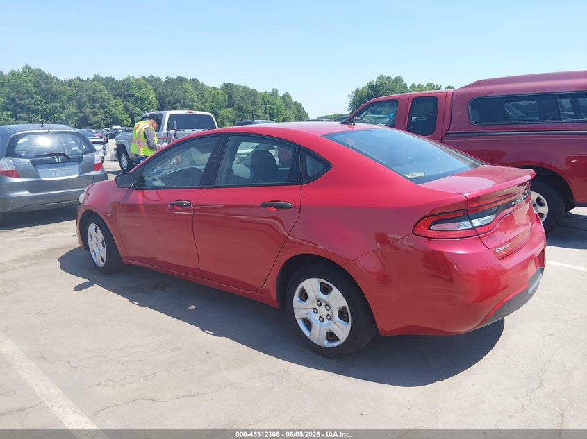 Vin: 1c3cdfaa5dd287642, lot: 45810232, dodge dart se 20133