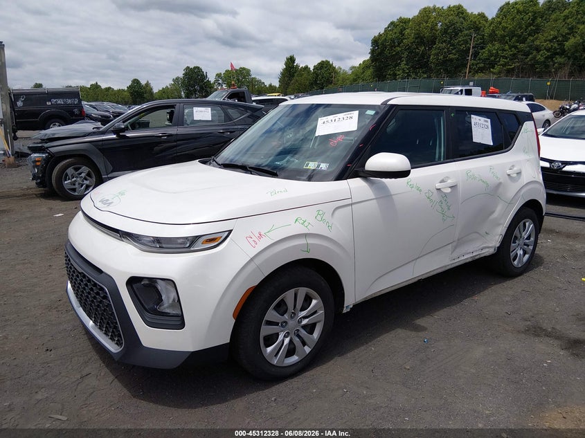 Vin: kndj23au3n7167839, lot: 45810254, kia soul lx 20222