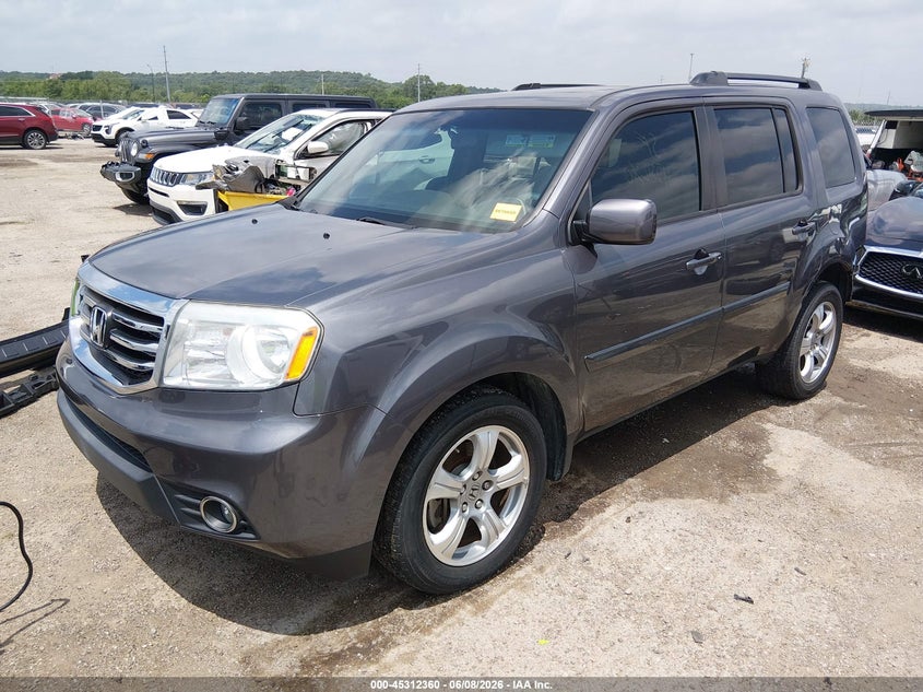 Vin: 5fnyf4h67fb032049, lot: 45810286, honda pilot ex-l 20152