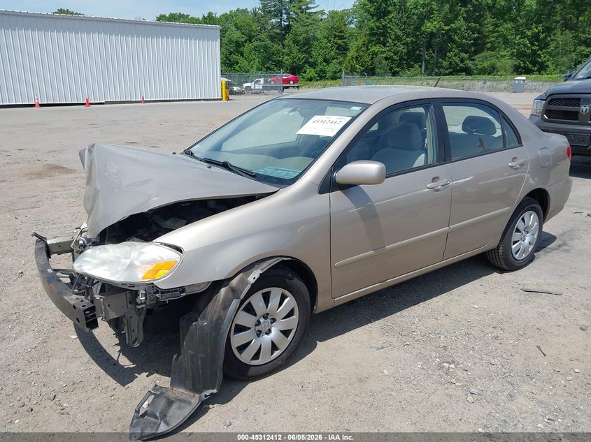 2004 Toyota Corolla Le VIN: 2T1BR32E04C196476 Lot: 45312412