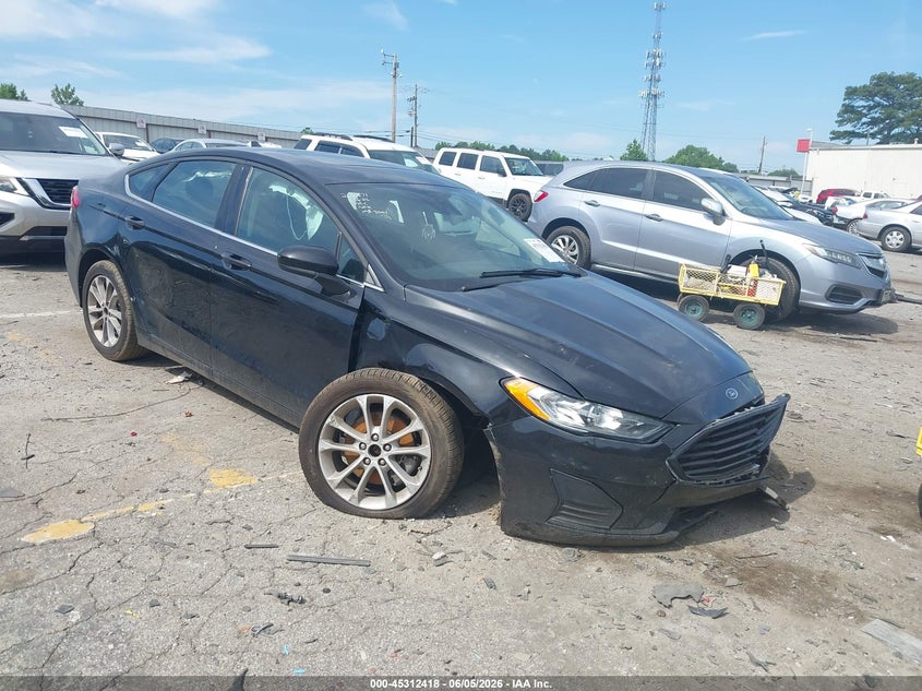 Vin: 3fa6p0hd7lr249001, lot: 45810344, ford fusion se 2020 img_1