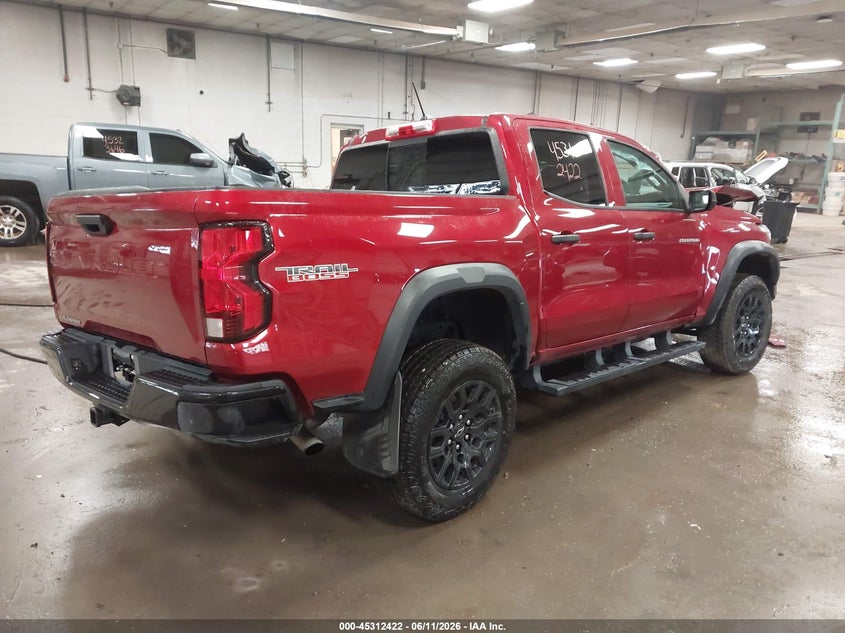 VIN 1GCPTEEKXR1133353 2024 CHEVROLET COLORADO 4WD TRAIL BOSS