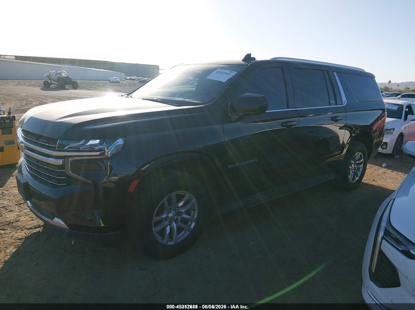 2021 Chevrolet Suburban 4Wd Lt VIN: 1GNSKCKD8MR208351 Lot: 45312438