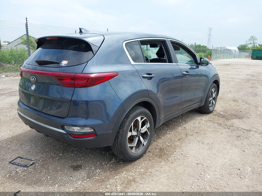 2022 KIA SPORTAGE 2.4L I-4 DI, DOHC, V(VIN: KNDPMCAC8N7973574